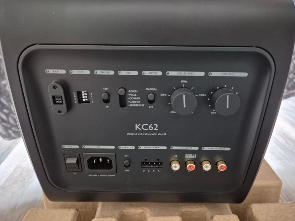 KEF KC62 Subwoofer -  KEF LS50 META, Overige merken, Subwoofer, Ophalen of Verzenden, Zo goed als nieuw