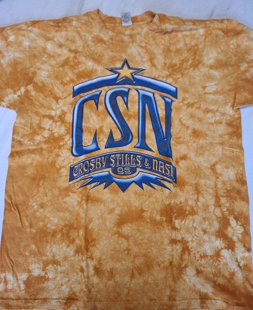 T-shirt Crosby, Stills & Nash tour 2009, Verzenden, Gebruikt, Kleding