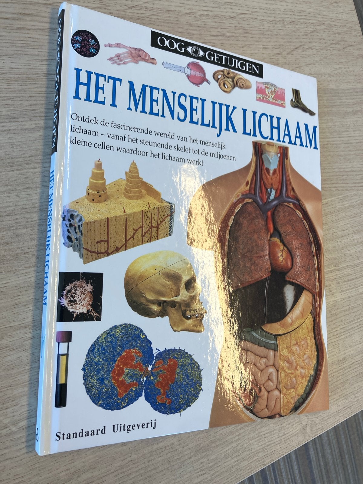 Het Menselijk Lichaam - Ooggetuigen Boek, Boeken, Ophalen of Verzenden, Gelezen, Natuurwetenschap