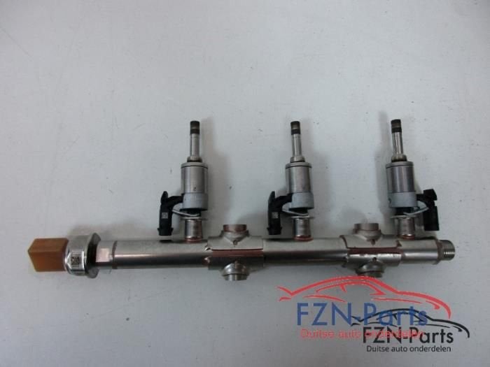 VW UP! Facelift 1.0 TSI CHZ Brandstofrail Met Injectoren (23, Ophalen of Verzenden, Gebruikt