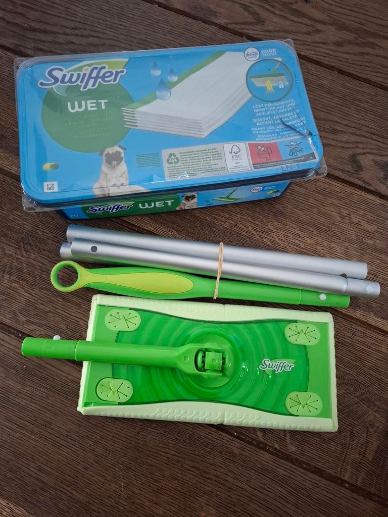 Swiffer WetJet dweilsysteem, Ophalen, Mop of Dweil