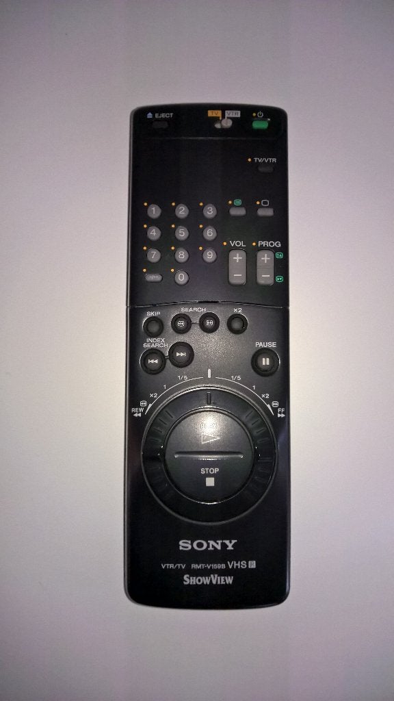 Afstandsbediening Sony RMT-V159B met LCD display, Vhs, Ophalen of Verzenden, Zo goed als nieuw, Origineel