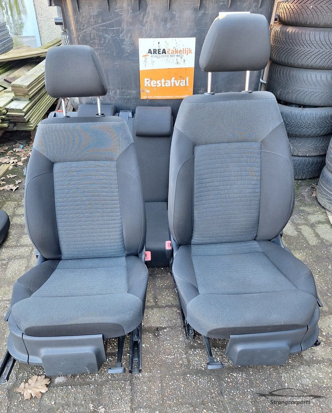Interieur VW Polo 6R 6C voorstoel L&R plus achterbank 5 deur, Auto-onderdelen, Interieur en Bekleding, Ophalen, Gebruikt, -, Volkswagen
