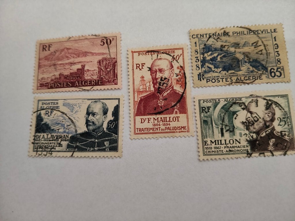 8366 frans bezet algerije - militaire gezondheidsdienst, Verzenden, Tanzania