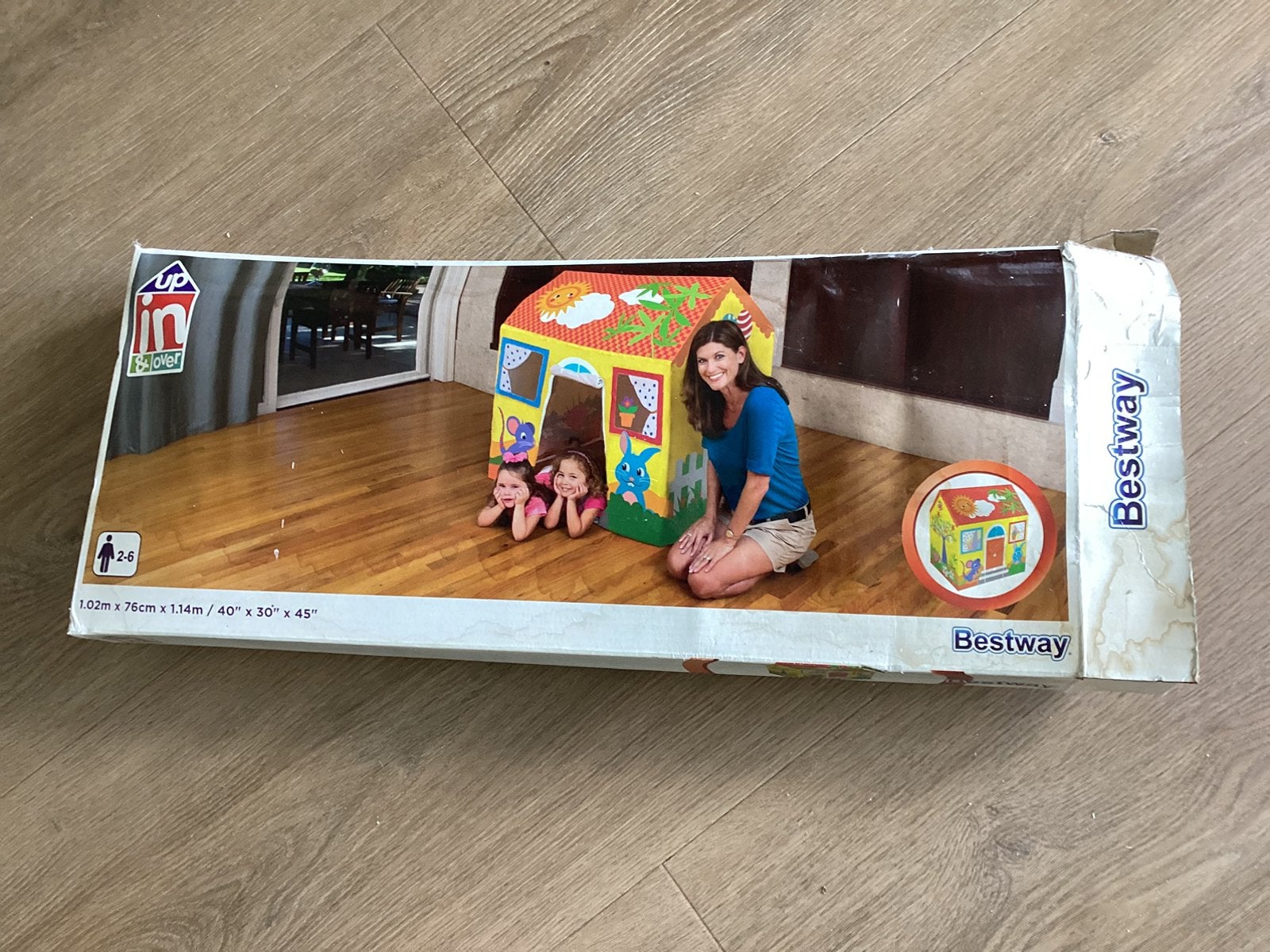 Kinderspeelhuisje, Ophalen, Kunststof