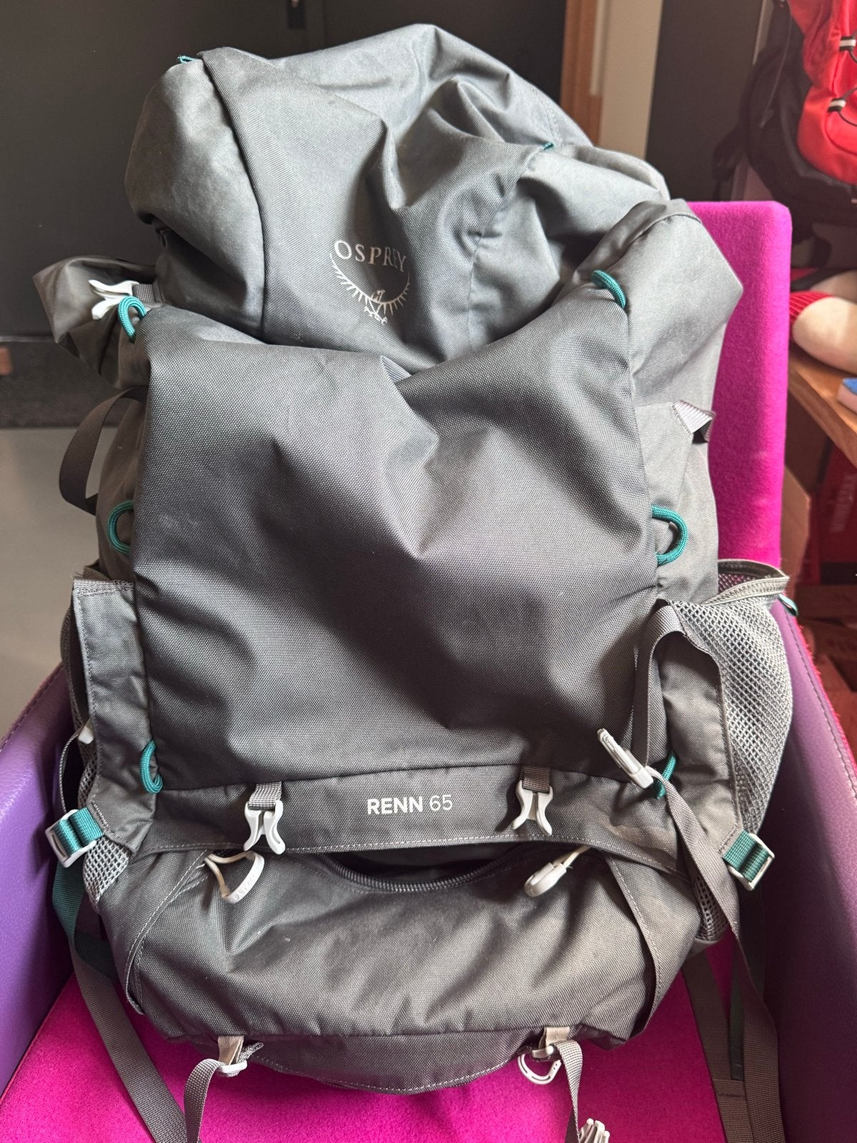 Osprey Renn 65 Trekkingrugzak - Zo goed als nieuw, Sieraden, Tassen en Uiterlijk, Tassen | Reistassen en Weekendtassen, Zo goed als nieuw