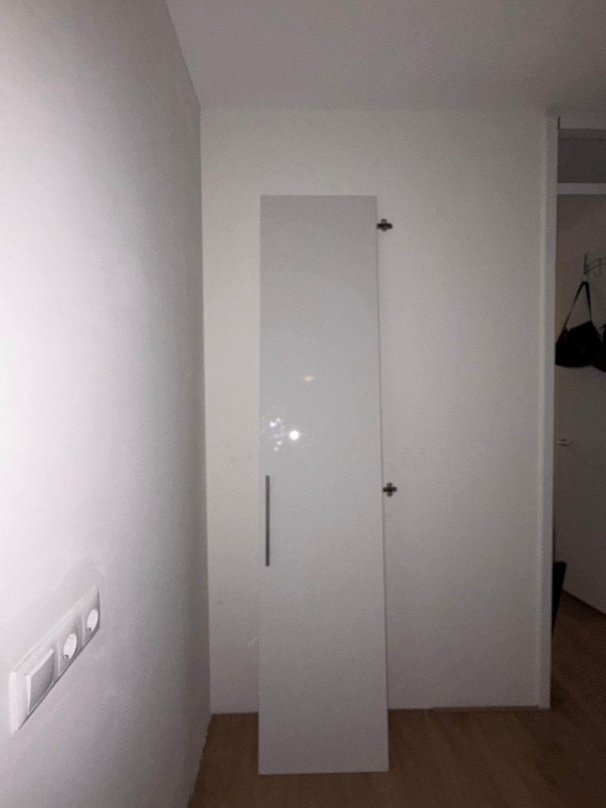 IKEA Pax hoogglans kastdeur (wit), Ophalen, Overige materialen, Minder dan 50 cm, Gebruikt