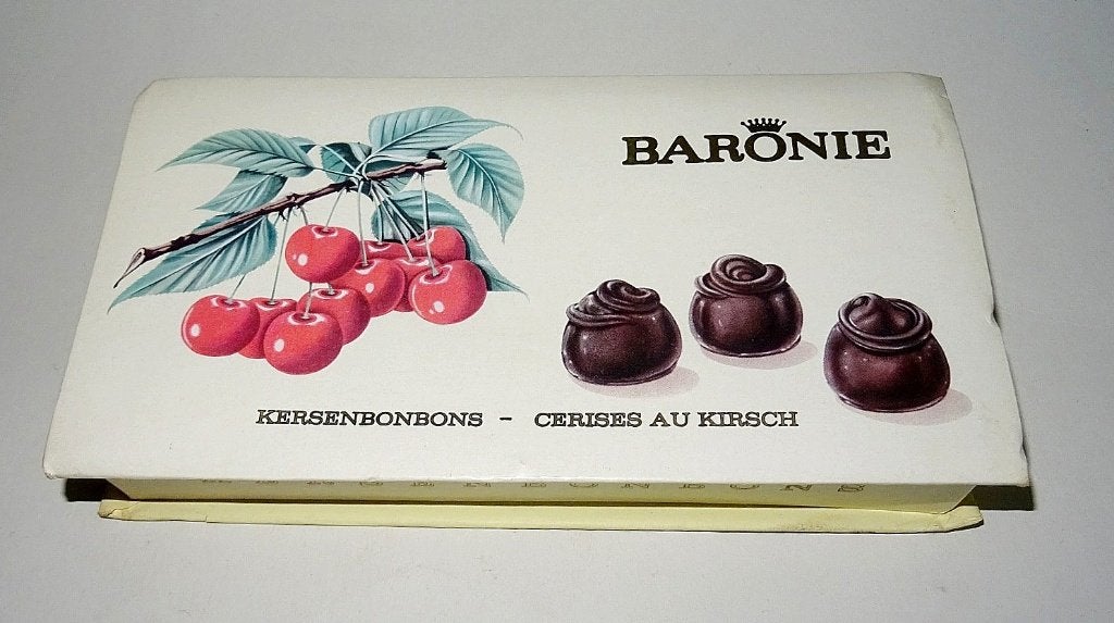Doos Baronie kersenbonbons, Ophalen of Verzenden, Zo goed als nieuw
