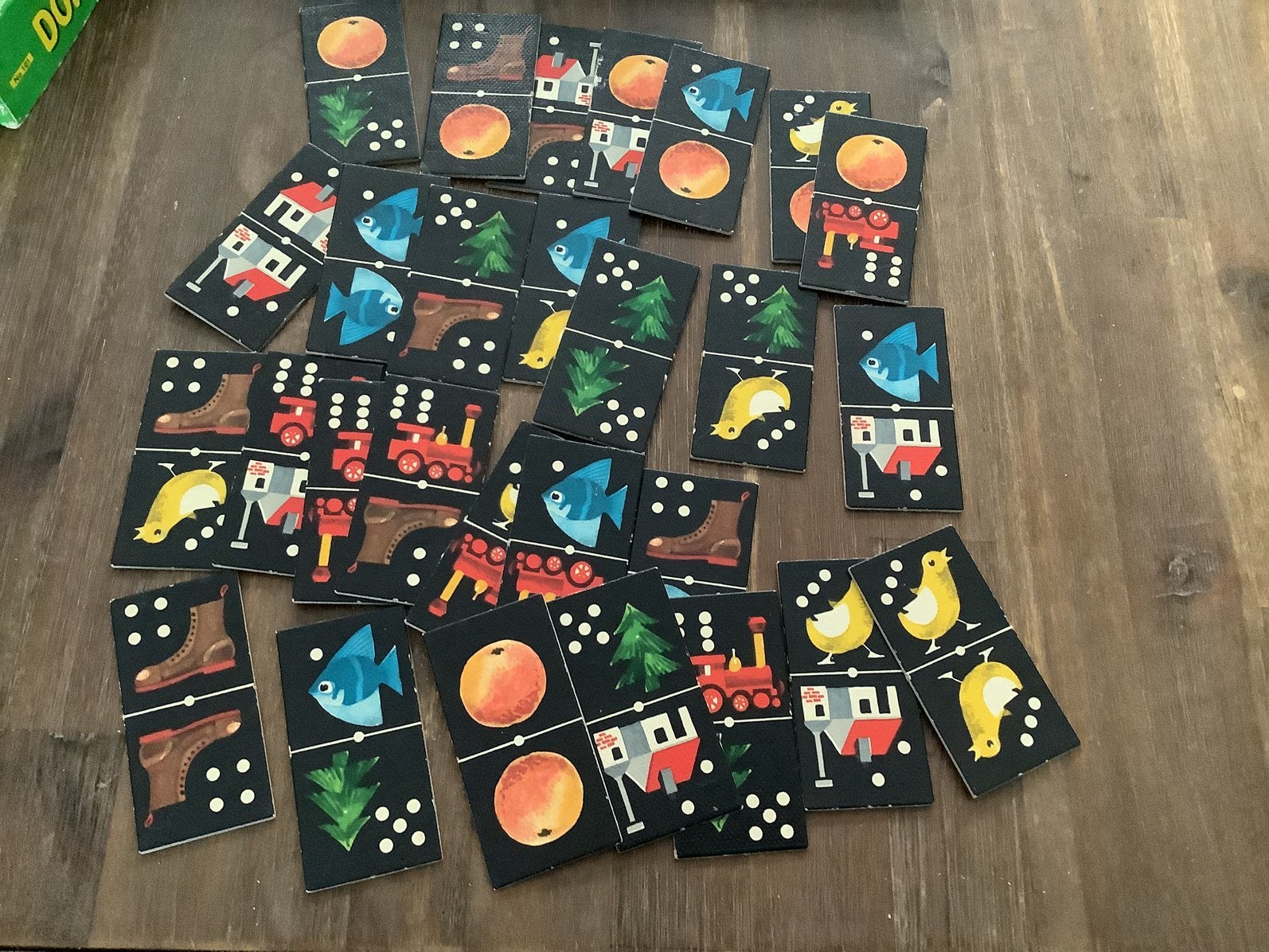 Prenten domino, Verzamelen, Albert Heijn, Ophalen of Verzenden