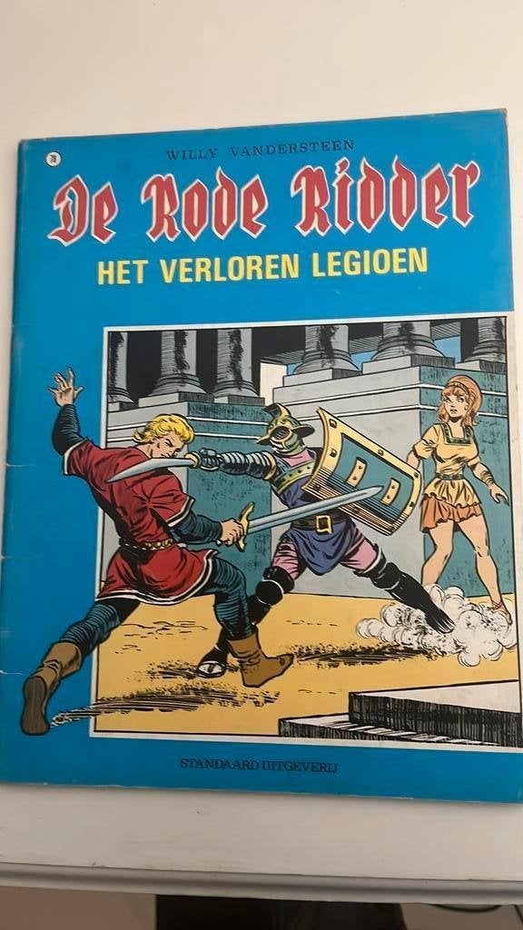 1x De Katamarom +1x Attila+2 x Rode Ridder, Meerdere stripboeken, Ophalen of Verzenden, Gelezen