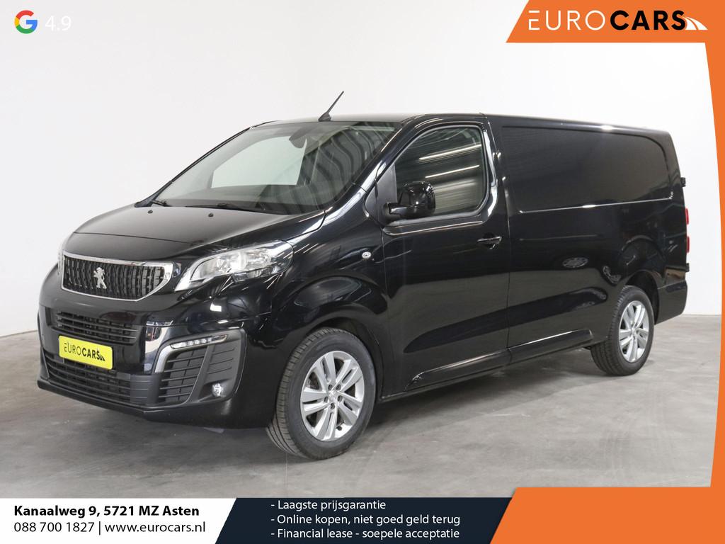 Peugeot Expert 145PK L3 Automaat Apple Carplay/Android Auto, Auto's, Stof, 4 cilinders, 2500 kg, Zwart