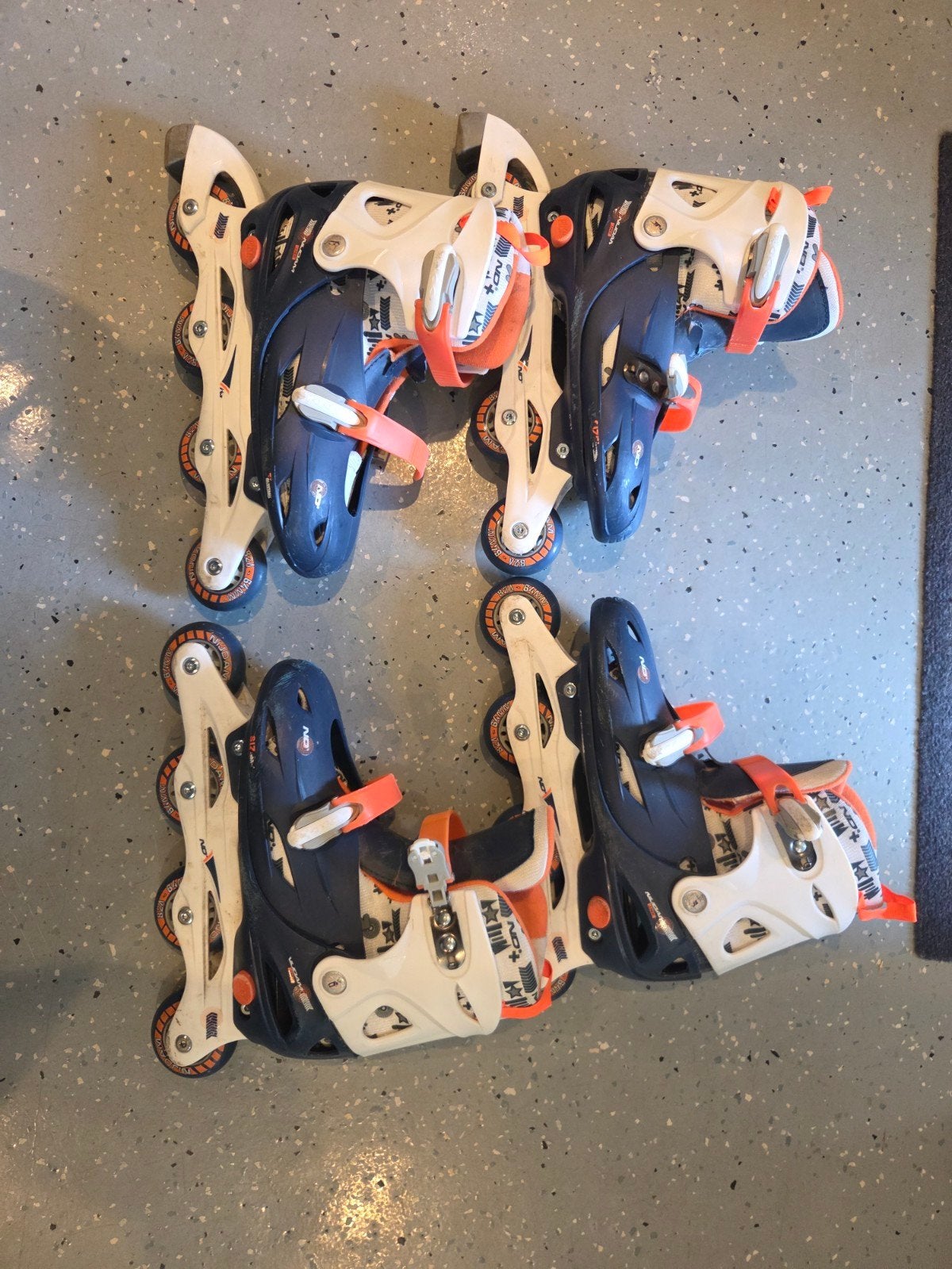 Nijdam Junior Verstelbare Inline Skates - Maat 38-41, Ophalen, Verstelbaar, Gebruikt, Kinderen