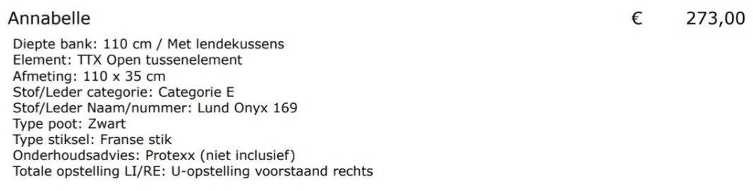 Stoffen tafel tussen bank, Ophalen of Verzenden, Nieuw, 75 tot 100 cm