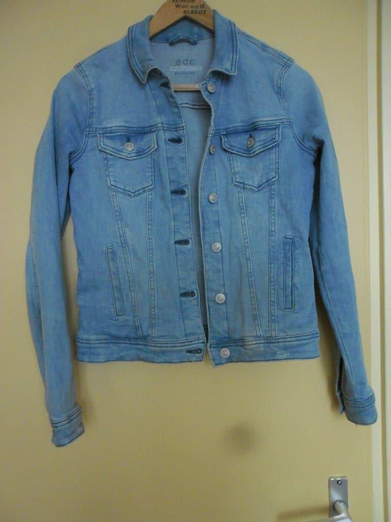 z.g.a.n. spijkerjasje. Maat XS, Blauw, Ophalen of Verzenden, Zo goed als nieuw, Maat 34 (XS) of kleiner