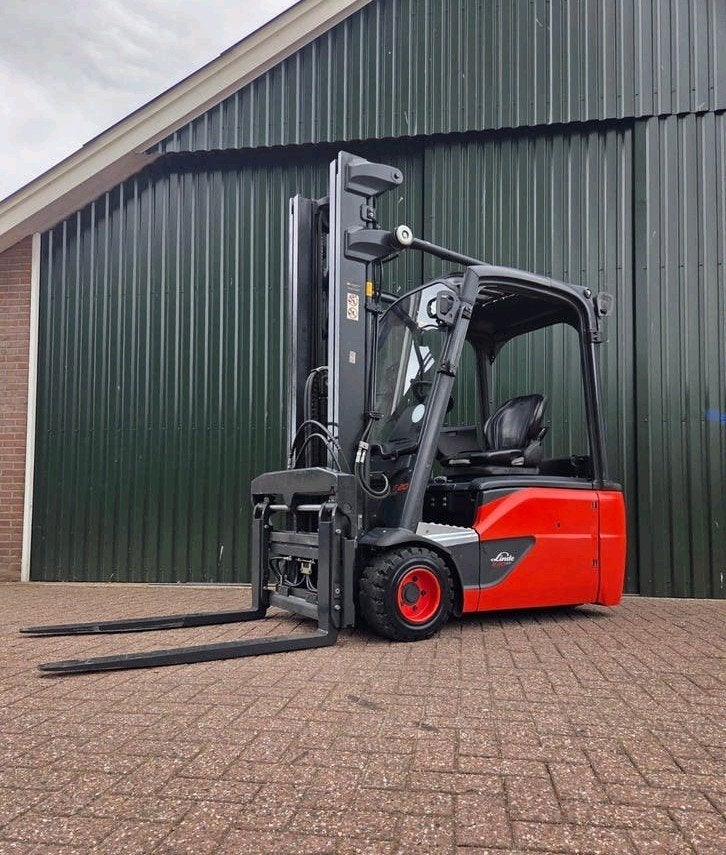 Linde E20 Elektrische Heftruck BJ2019 Triplex Spreider, Linde, Linde, Heftruck, Ophalen of Verzenden