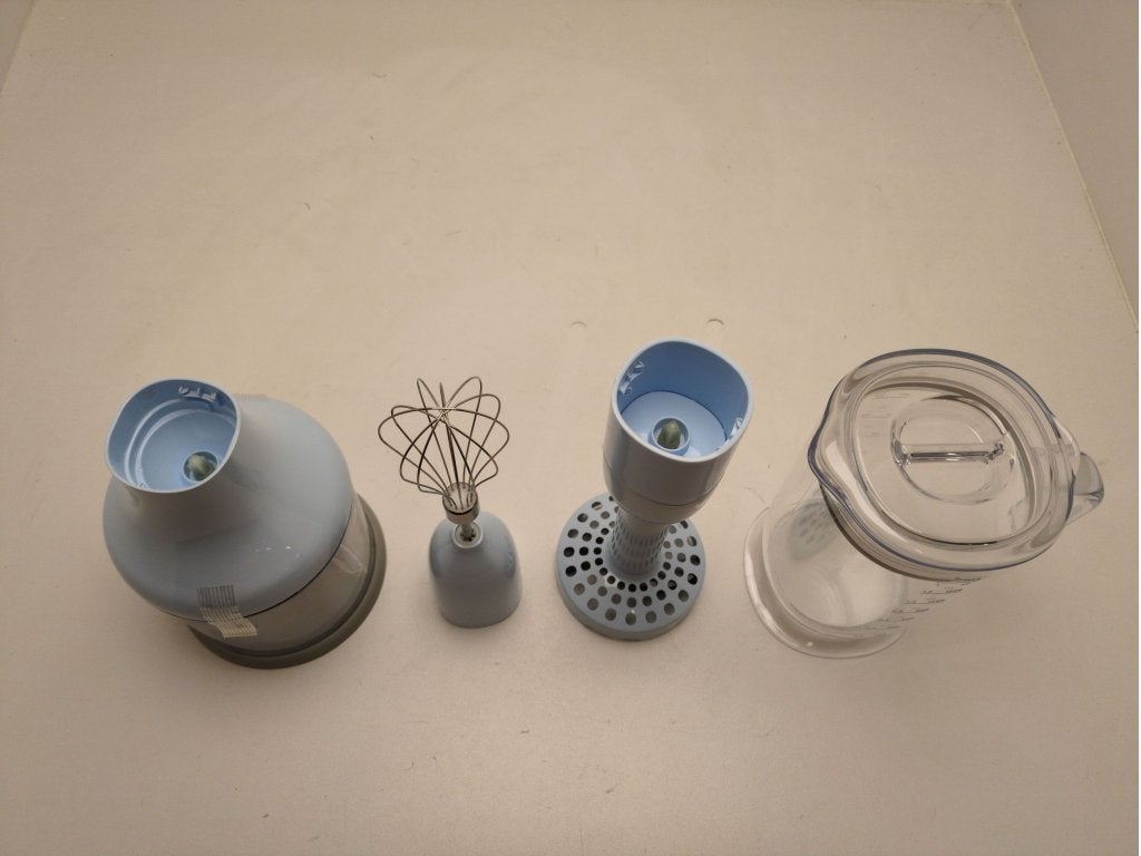 SMEG accessoireset HBAC11PB pastelblauw - doos beschadigd, Witgoed en Apparatuur, Keukenmixers, Info@mystore.nl, Nieuw, Bruggestraat 18