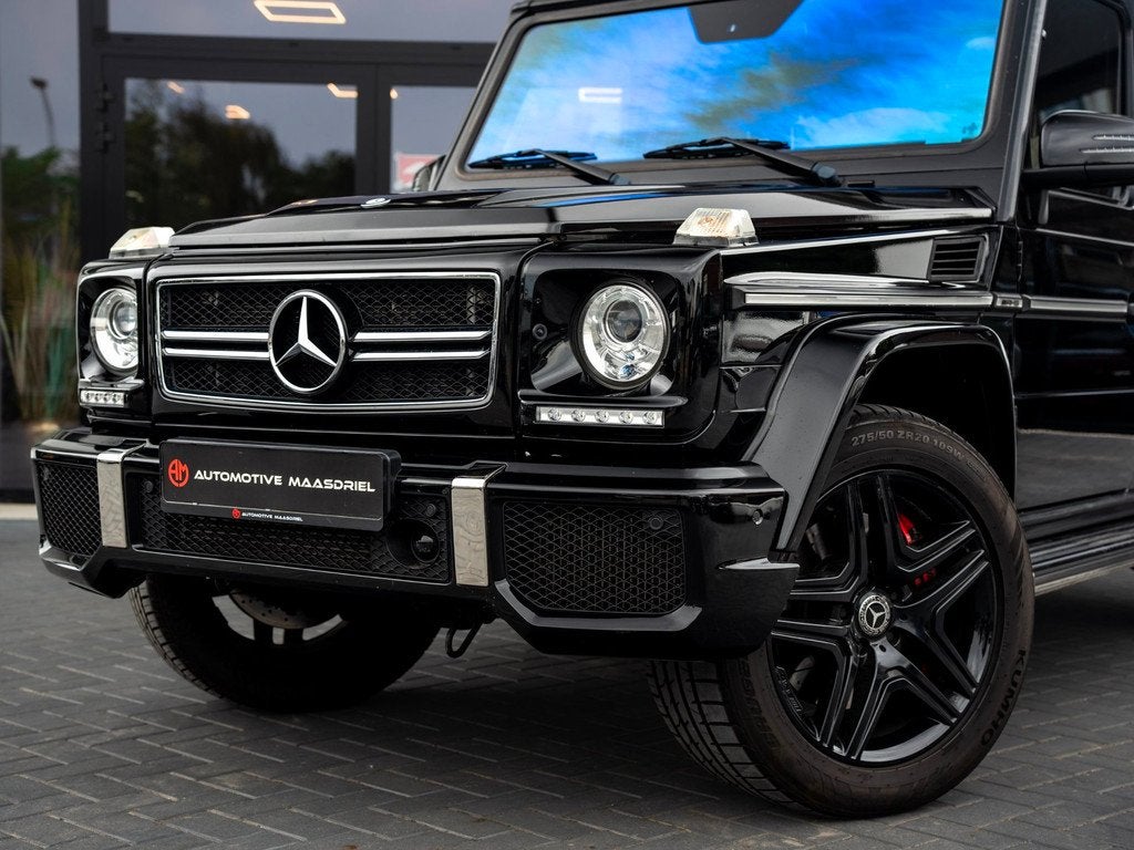 Mercedes-Benz G-klasse AMG 63/544Pk|Schuifdak|Camera|stoelve, Auto's, Mercedes-Benz, Gebruikt, 8 cilinders, Zwart, Leder