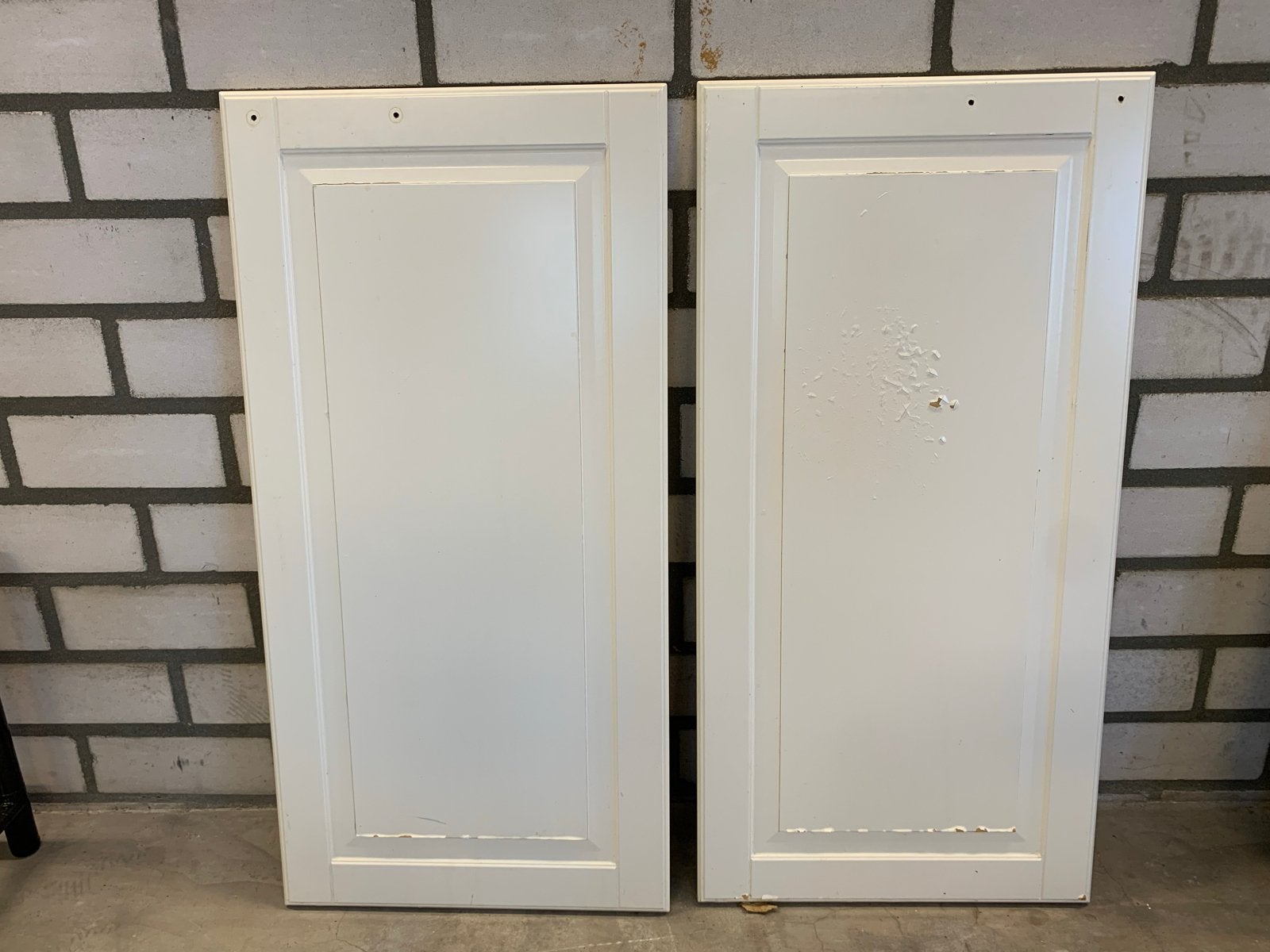 Bodbyn deuren, Ophalen, Minder dan 50 cm, Gebruikt, Wit