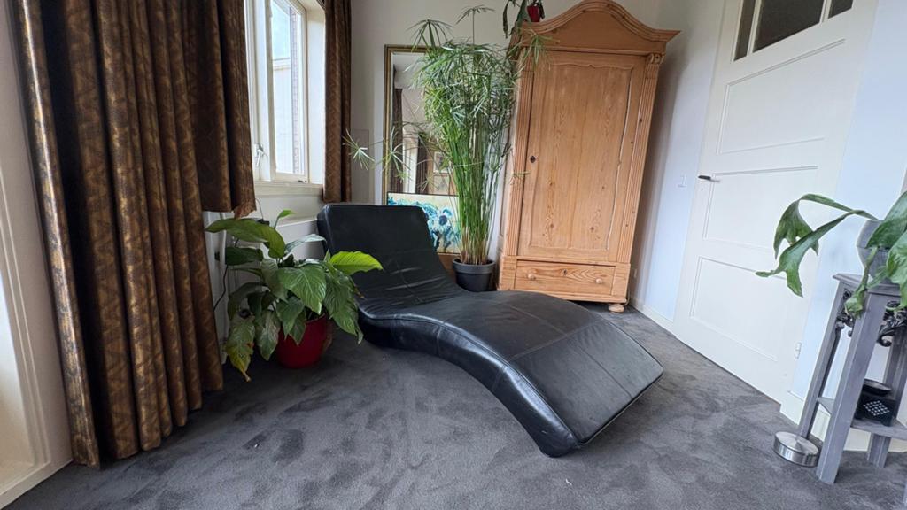 Ligfauteuil, Ophalen, Gebruikt, Eenpersoons, Leer