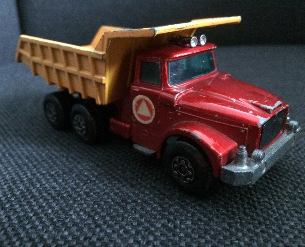 Matchbox Superkings Contractor 1971, Ophalen of Verzenden, Gebruikt, Bus of Vrachtwagen, Matchbox