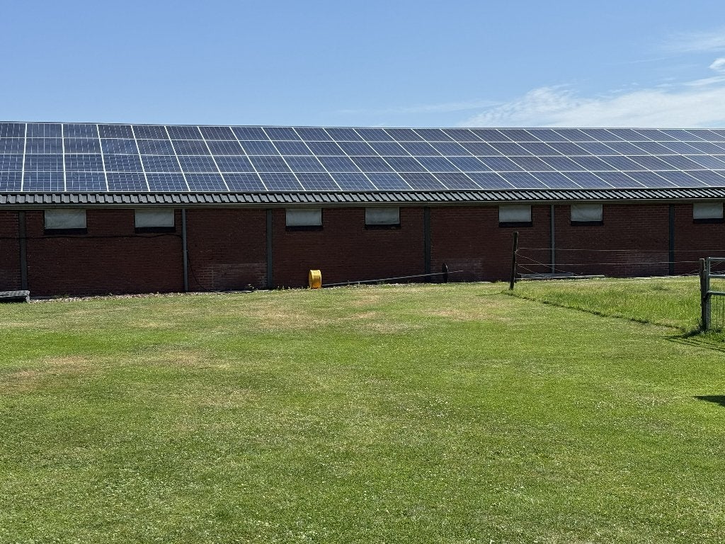 zonnepanelen(160x 275wp Can. Solar) met Delta omvormers, Ophalen, Gebruikt, Compleet systeem, 200 wattpiek of meer