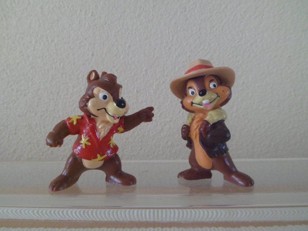 Disney Knabbel en Babbel figuurtjes, Ophalen, Overige figuren, Zo goed als nieuw, Beeldje of Figuurtje