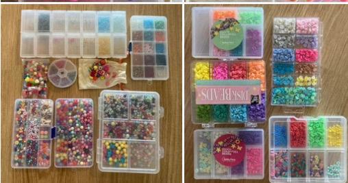 Hele grote kralenset inclusief meer dan 20 sorteerdozen, Hobby en Vrije tijd, Kralen en Sieraden maken, Ophalen, Gebruikt, Kraal
