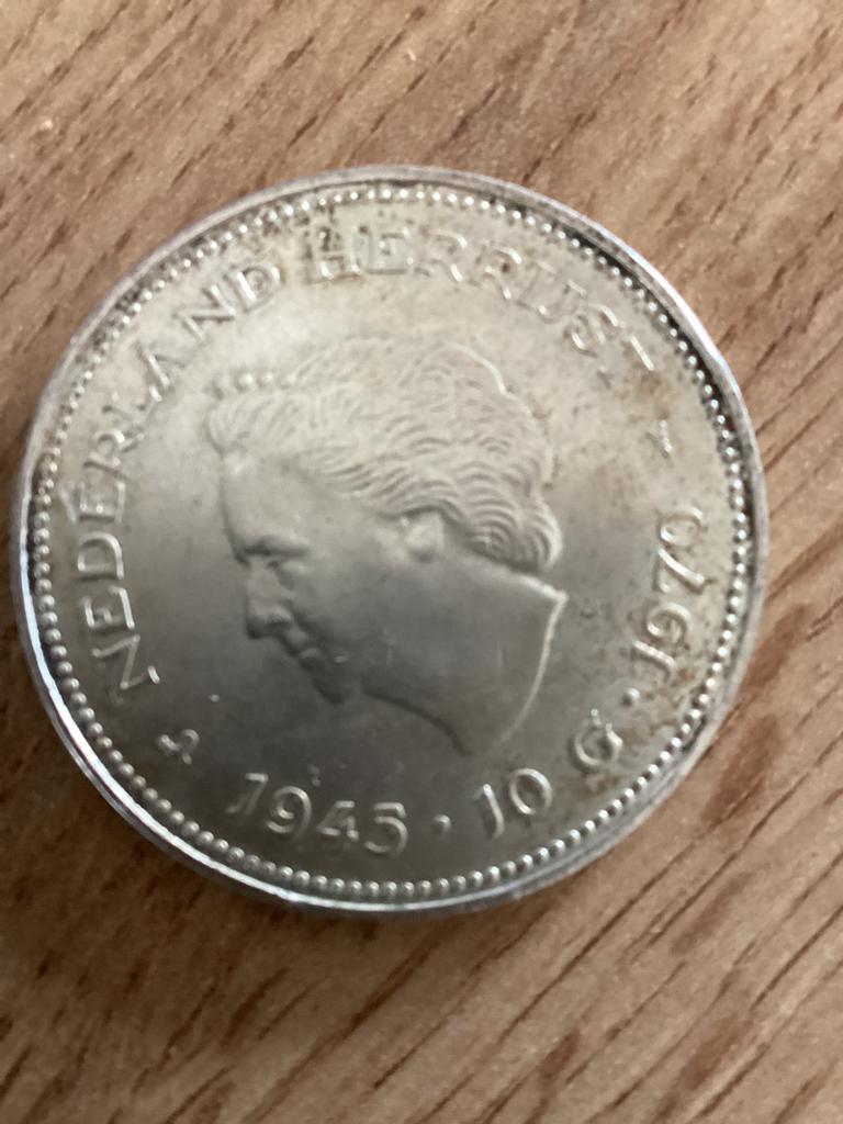 Oude munt 10 gulden, Ophalen of Verzenden, Koningin Juliana, Overige waardes, Zilver