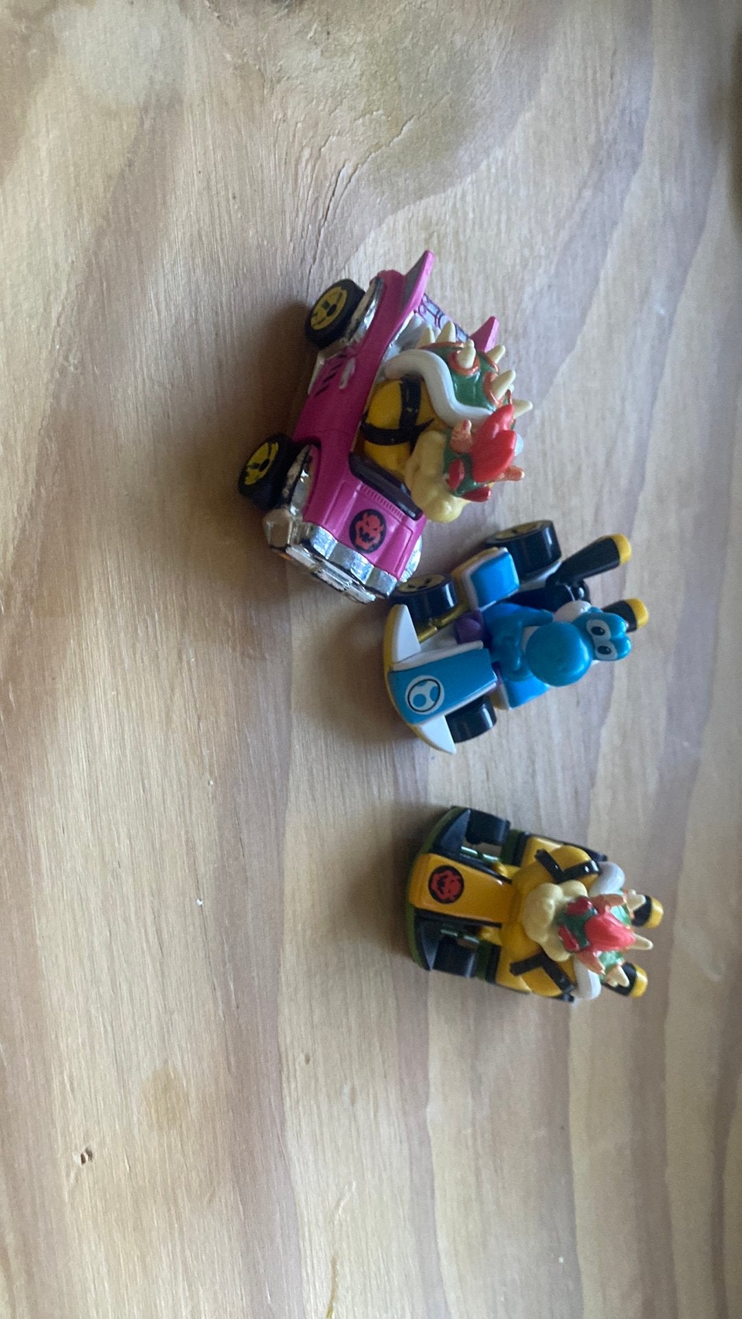 3 hot wheels mario kart, Ophalen of Verzenden, Zo goed als nieuw, Transport