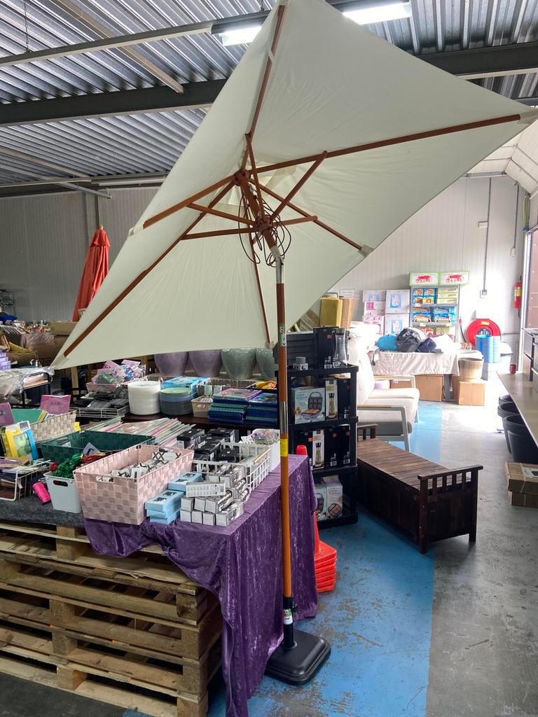 Parasol 200 x 250 cm, Ophalen, Nieuw, Outsunny, Parasolvoet