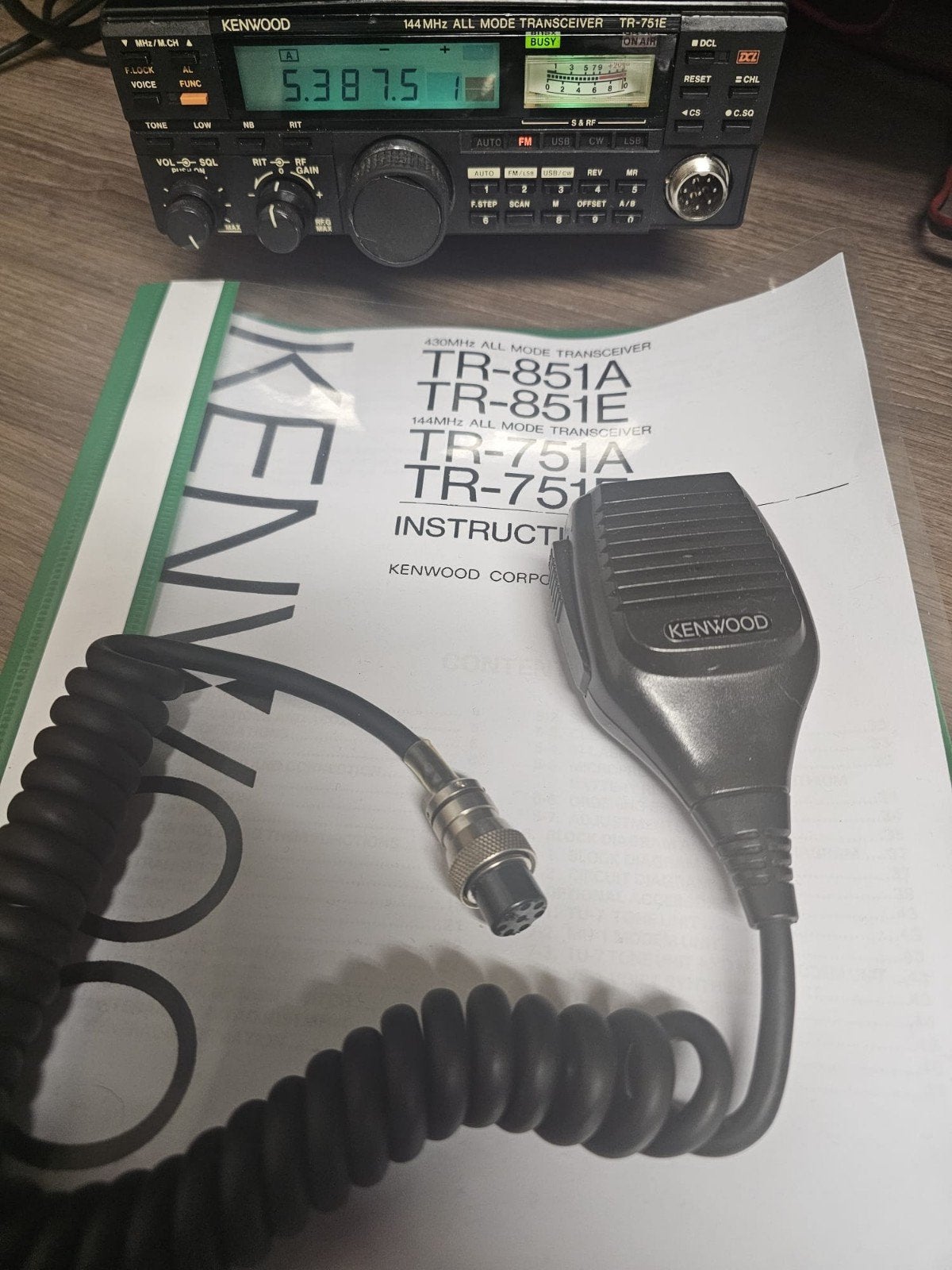 Kenwood TR 751 E, Telecommunicatie, Zenders en Ontvangers, Ophalen of Verzenden, Gebruikt, Zender en Ontvanger