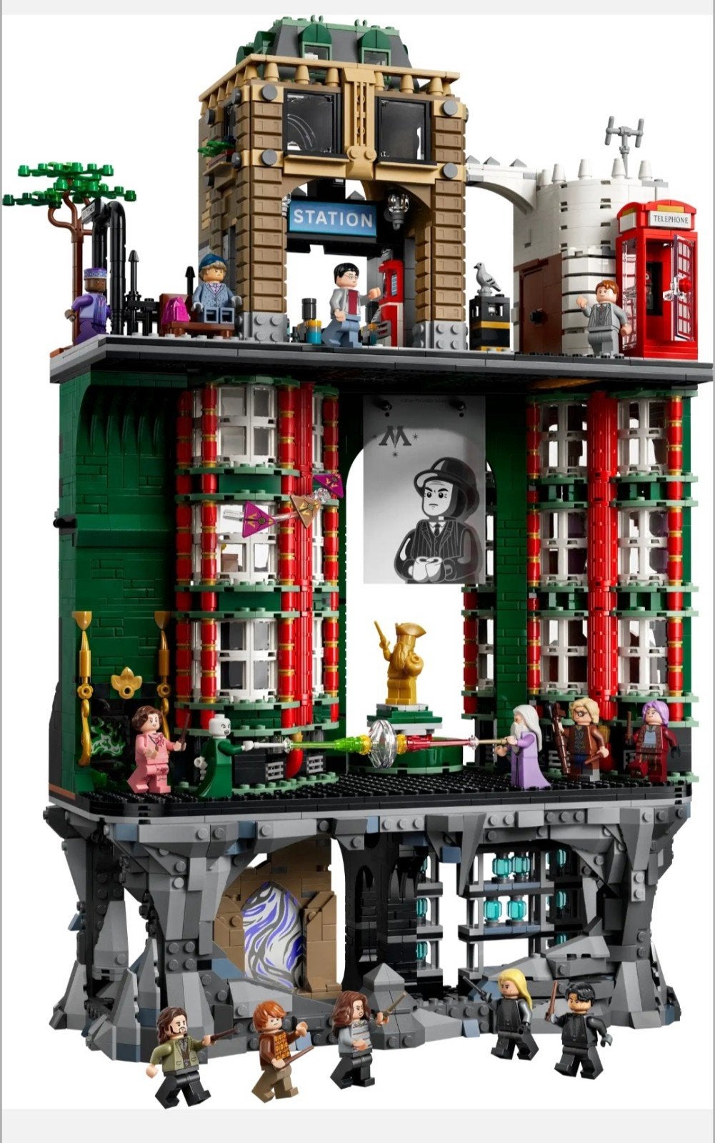LEGO Harry Potter Ministerie van Toverkunst (76476 + 40901), Ophalen of Verzenden, Nieuw, Overige merken
