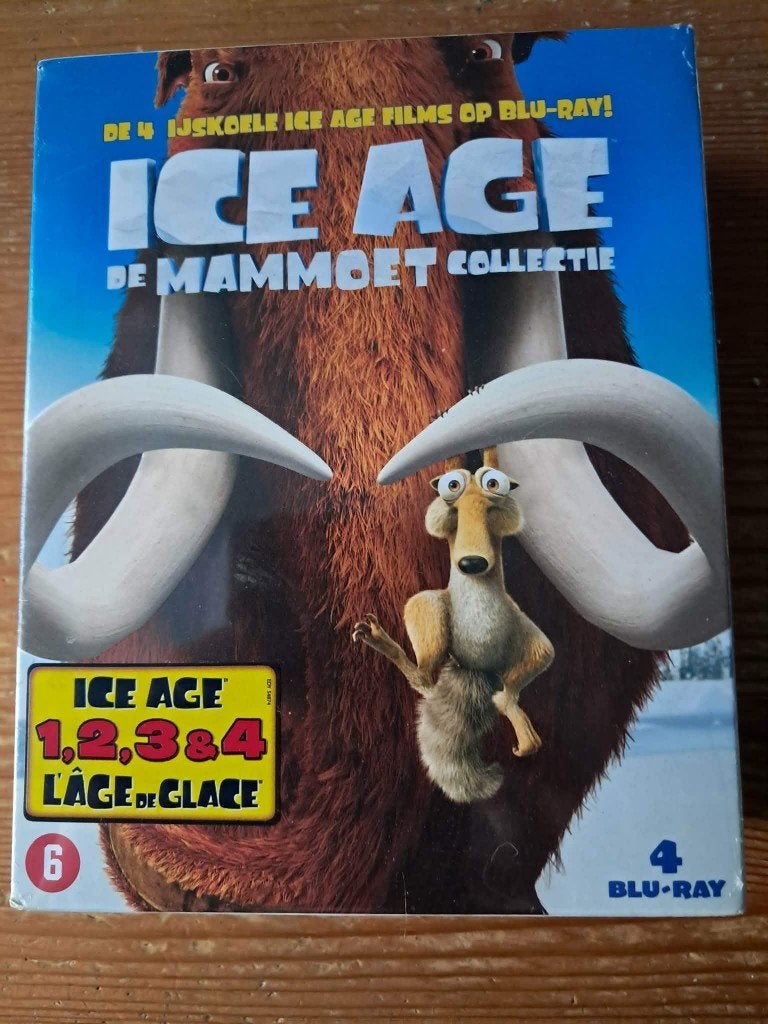 Ice age : de mammoet collectie op blu-ray nieuw in seal, Ophalen, Film, Nederlands, Tekenfilms en Animatie