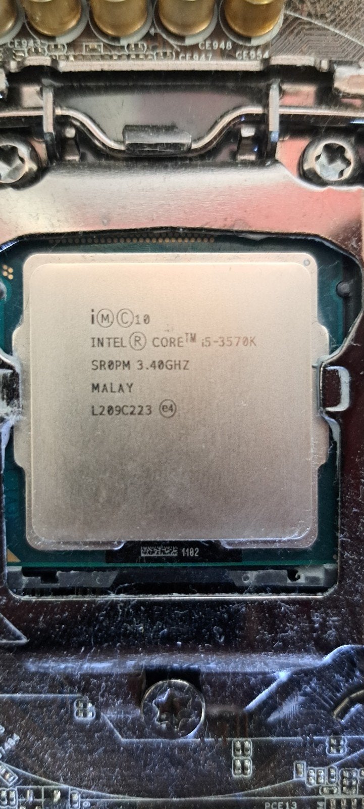 Intel I5-3570k en 16GB DDR3, Computers en Software, Processors, Ophalen, 3 tot 4 Ghz