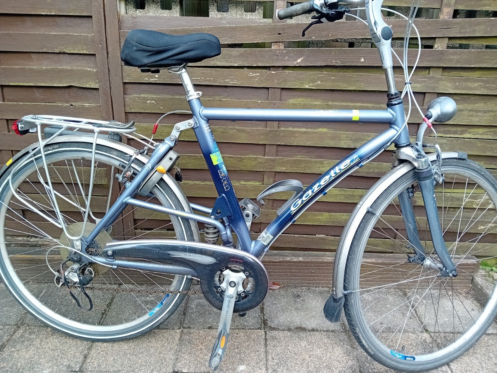 Stevige gazelle, Fietsen en Brommers, Fietsen | Heren | Herenfietsen, Ophalen, Gebruikt, Versnellingen, 57 tot 61 cm