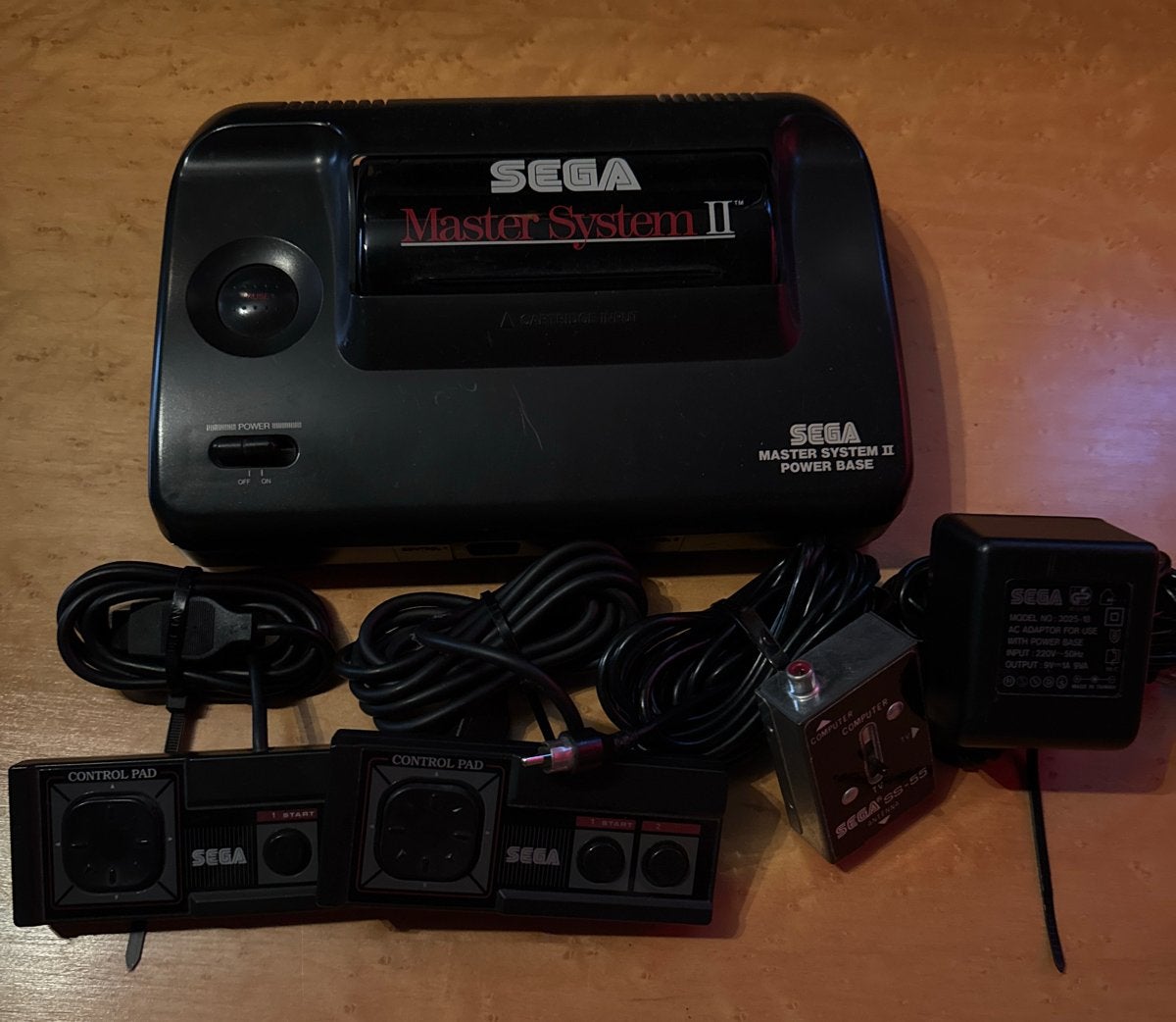 Sega Master System II met 2 controllers, Ophalen of Verzenden, Gebruikt, Met 2 controllers, Master System