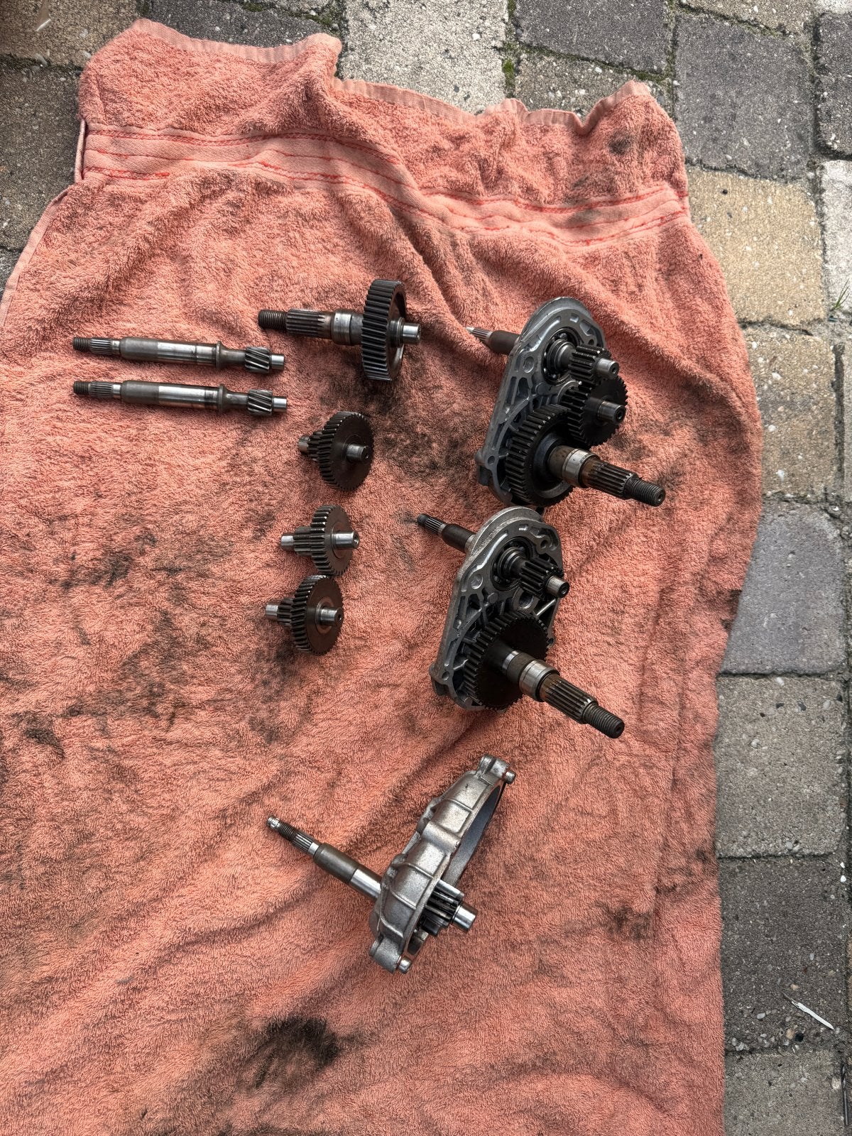 Partij Peugeot/Piaggio bromfiets vertandingen, Ophalen of Verzenden, Gebruikt, Overige typen, Peugeot