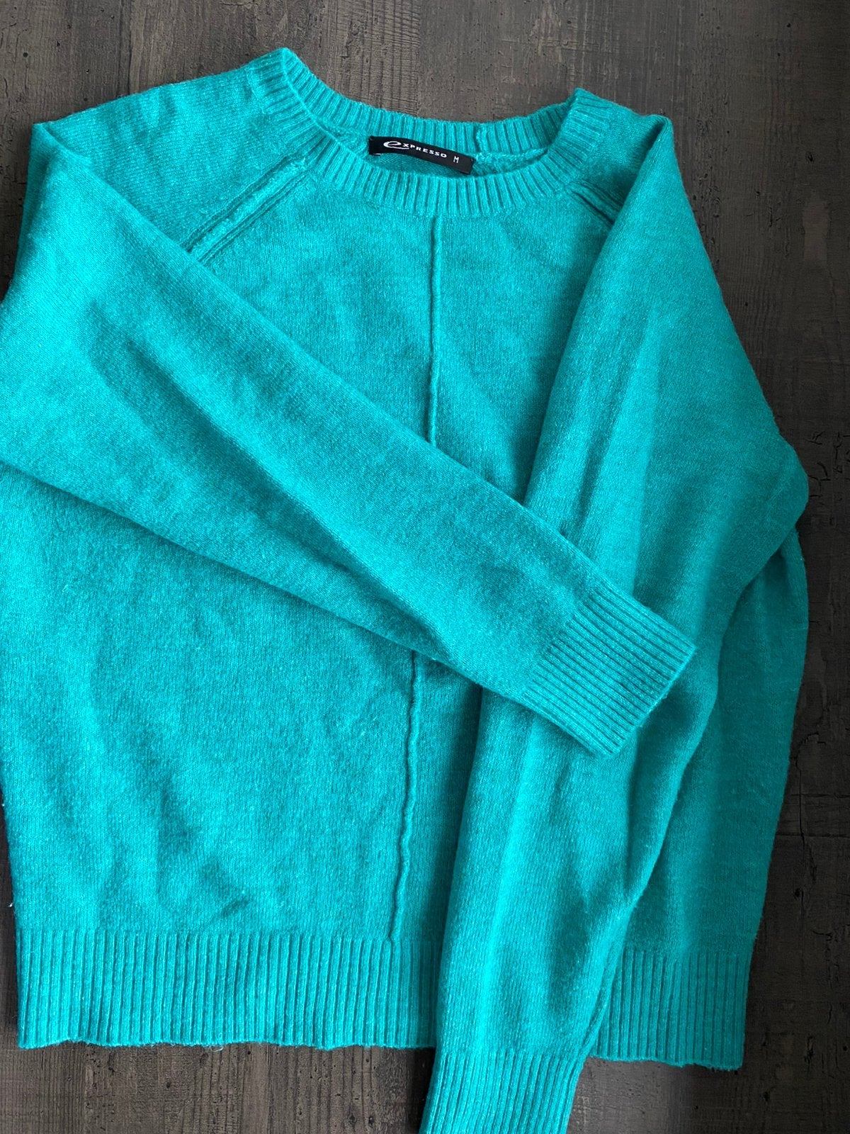 Dames Expresso trui turquoise maat M, Ophalen of Verzenden, Zo goed als nieuw, Maat 38/40 (M), Blauw