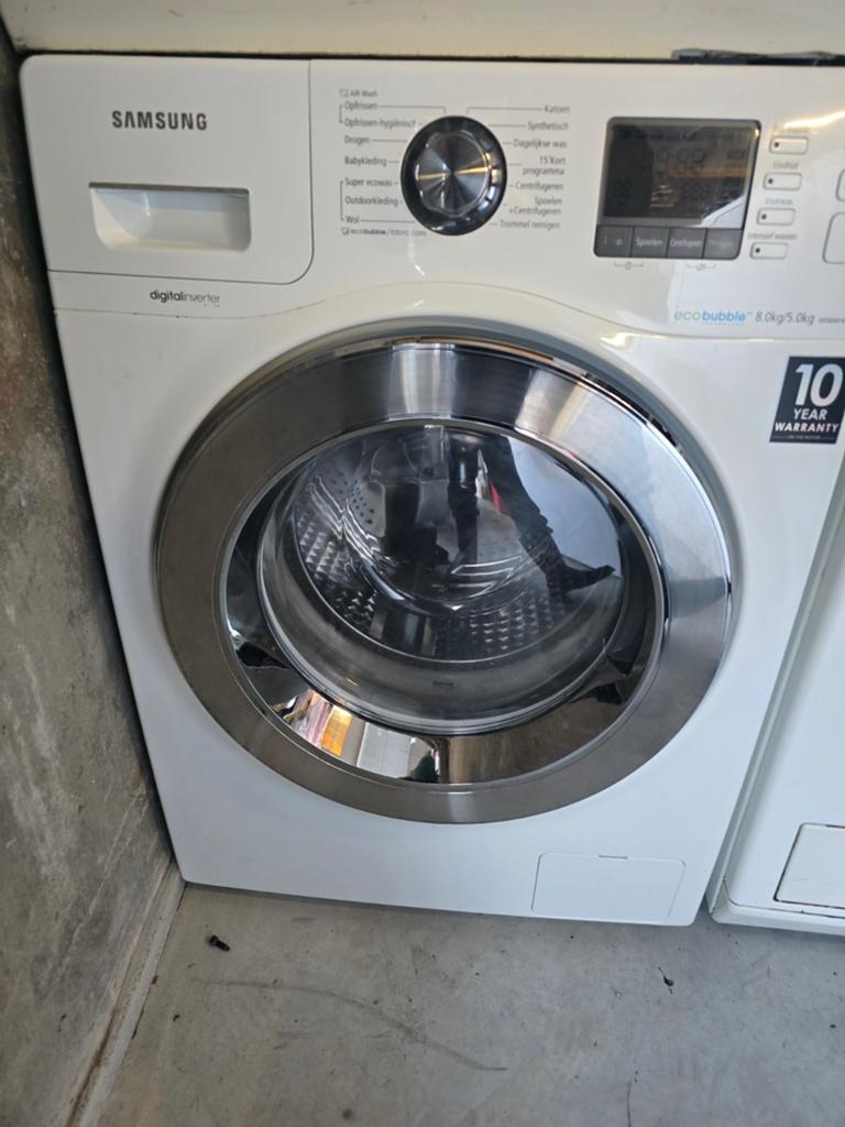 Samsung Wasmachine EcoBubble 8kg - Perfecte Staat, Ophalen, Zo goed als nieuw