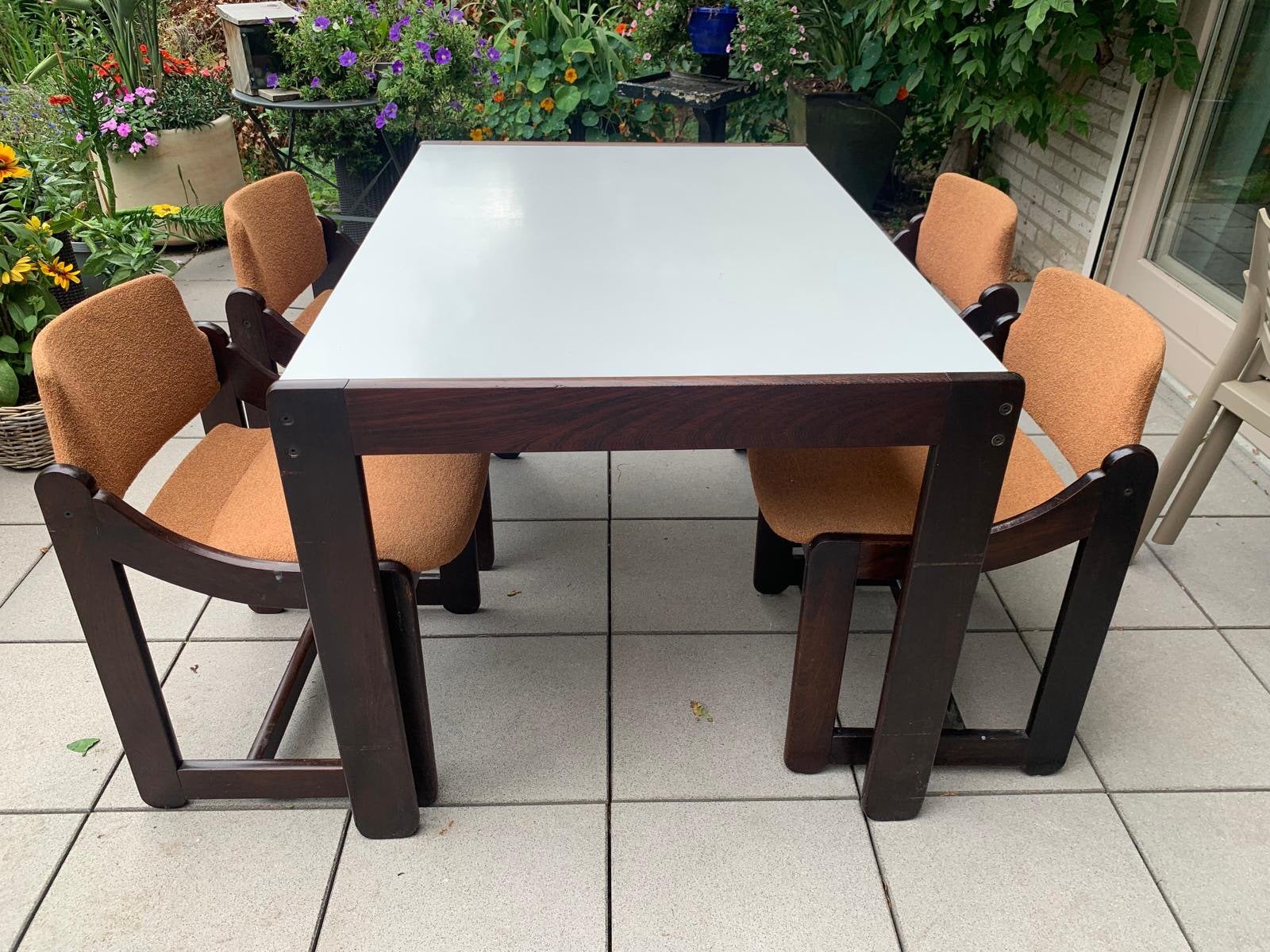 Eetkamer, Huis en Inrichting, Ophalen of Verzenden, Zo goed als nieuw, 4 tot 6 stoelen