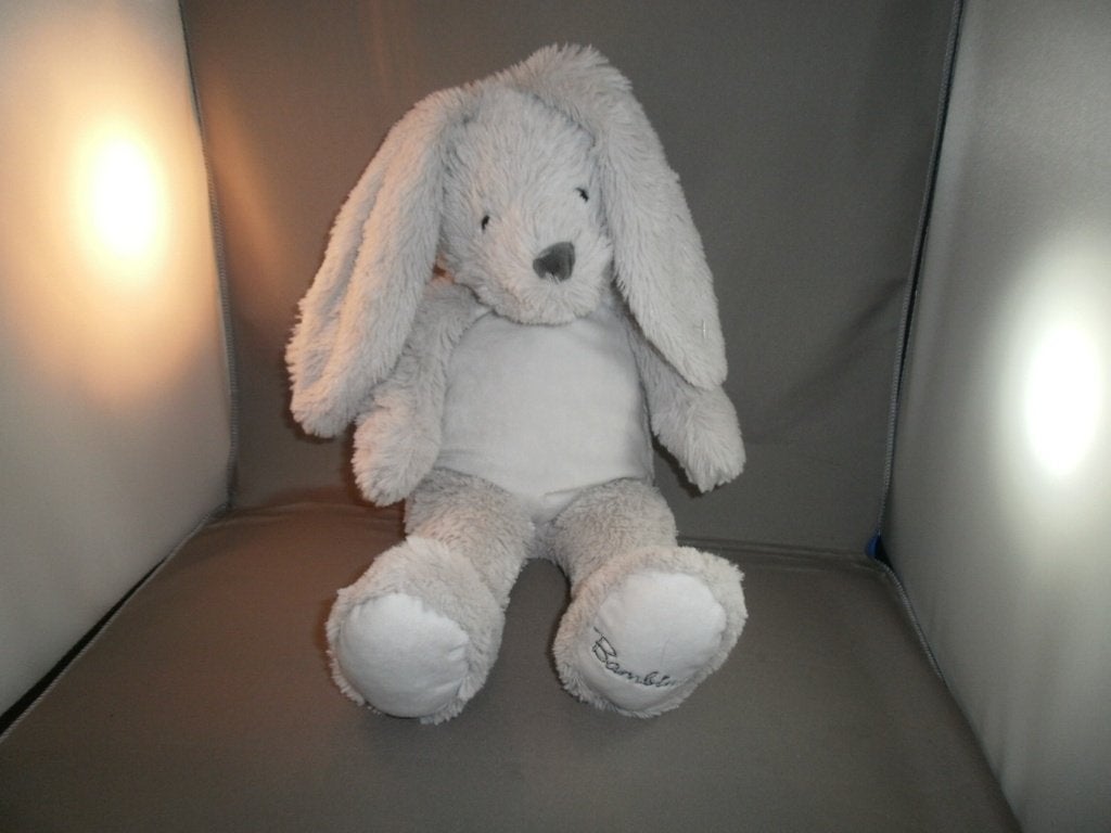 Evora Kruidvat bambino konijn 60 cm grijs harig en velours, Overige merken, Ophalen of Verzenden, Wasbaar, Middelgroot (20 tot 80 cm)