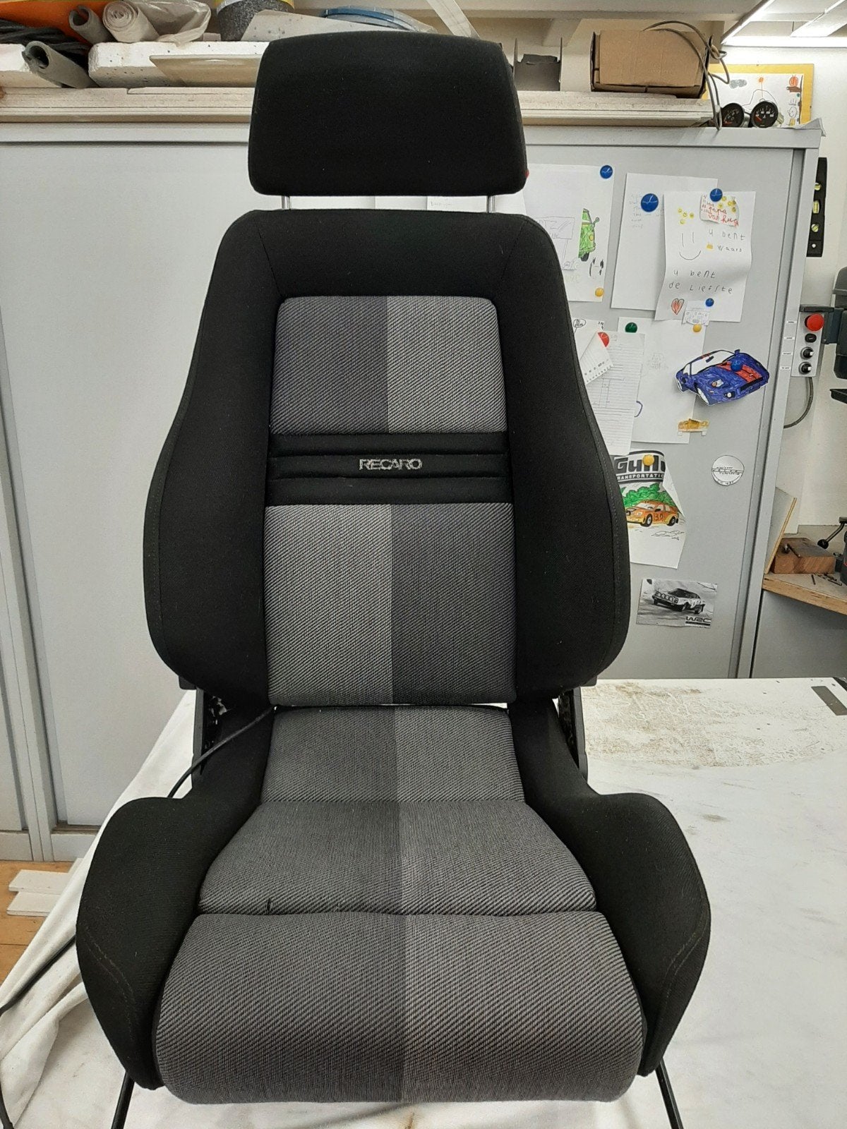 Recaro LS sportstoel, Ophalen, Gebruikt