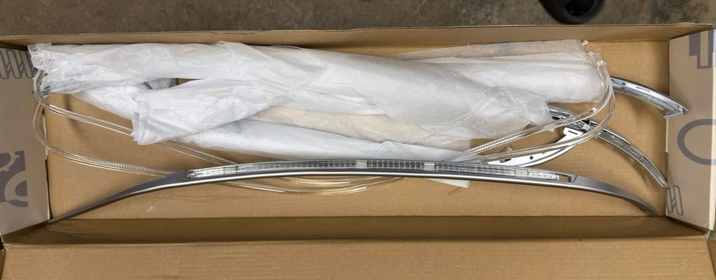 Mercedes c w205 4x deurstrips 2x middenconsole verlichting, Auto-onderdelen, Ophalen of Verzenden, Nieuw, Mercedes-Benz