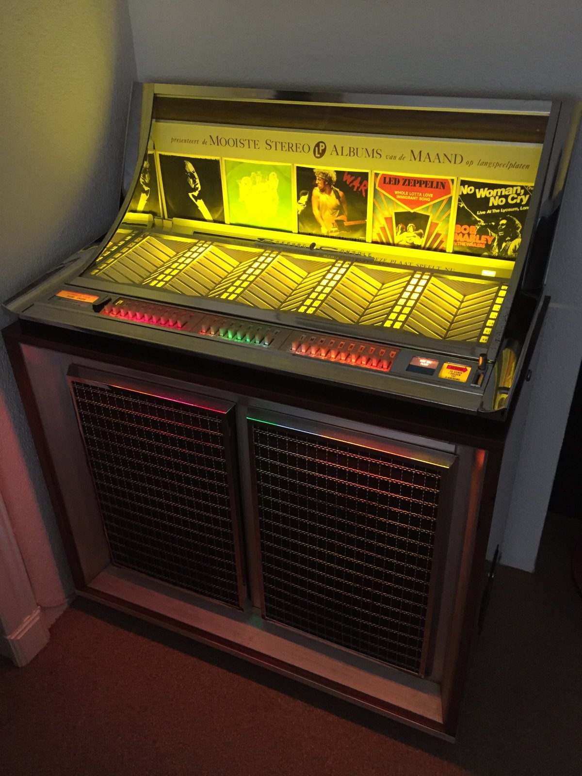 Originele Seeburg LPC1 Jukebox met 150 singles, Gebruikt, 1950 tot 1960, Seeburg, Ophalen