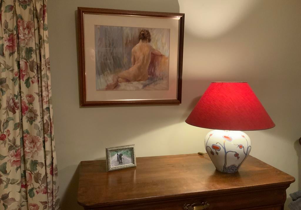 Pastel, Antiek en Kunst, Kunst | Etsen en Gravures, Ophalen of Verzenden