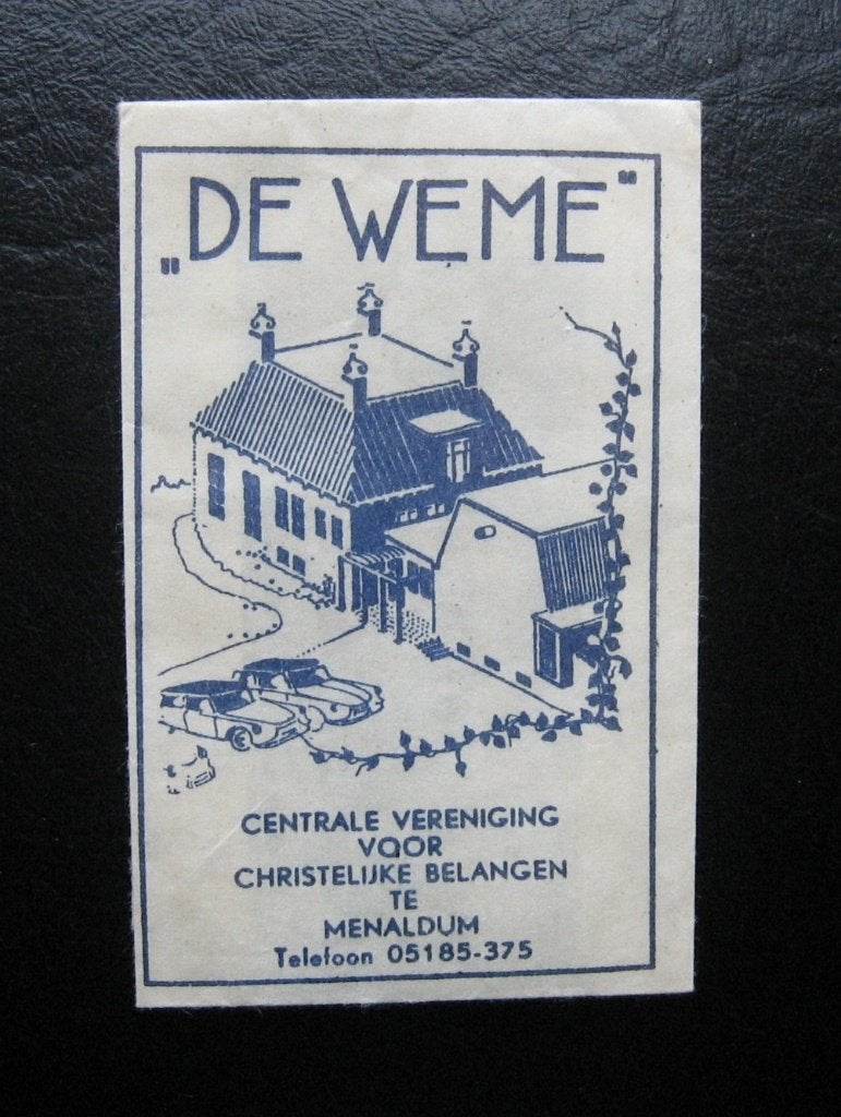 18-6078 Menaldum (Fr.) - De Weme, Ophalen of Verzenden, Nederland