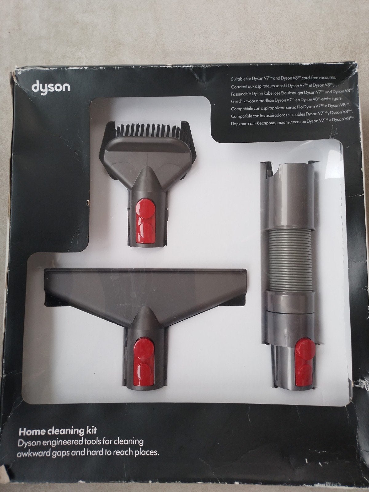 Dyson Home Cleaning Kit V7/V8 - Nieuw in doos, Inclusief accessoires, Overige typen, Nieuw, Ophalen of Verzenden