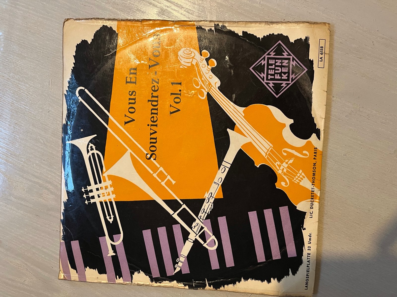 Telefunken - Vous En Souviendrez-Vous Vol. 1 LP, Ophalen, LP, Gebruikt, Overige genres