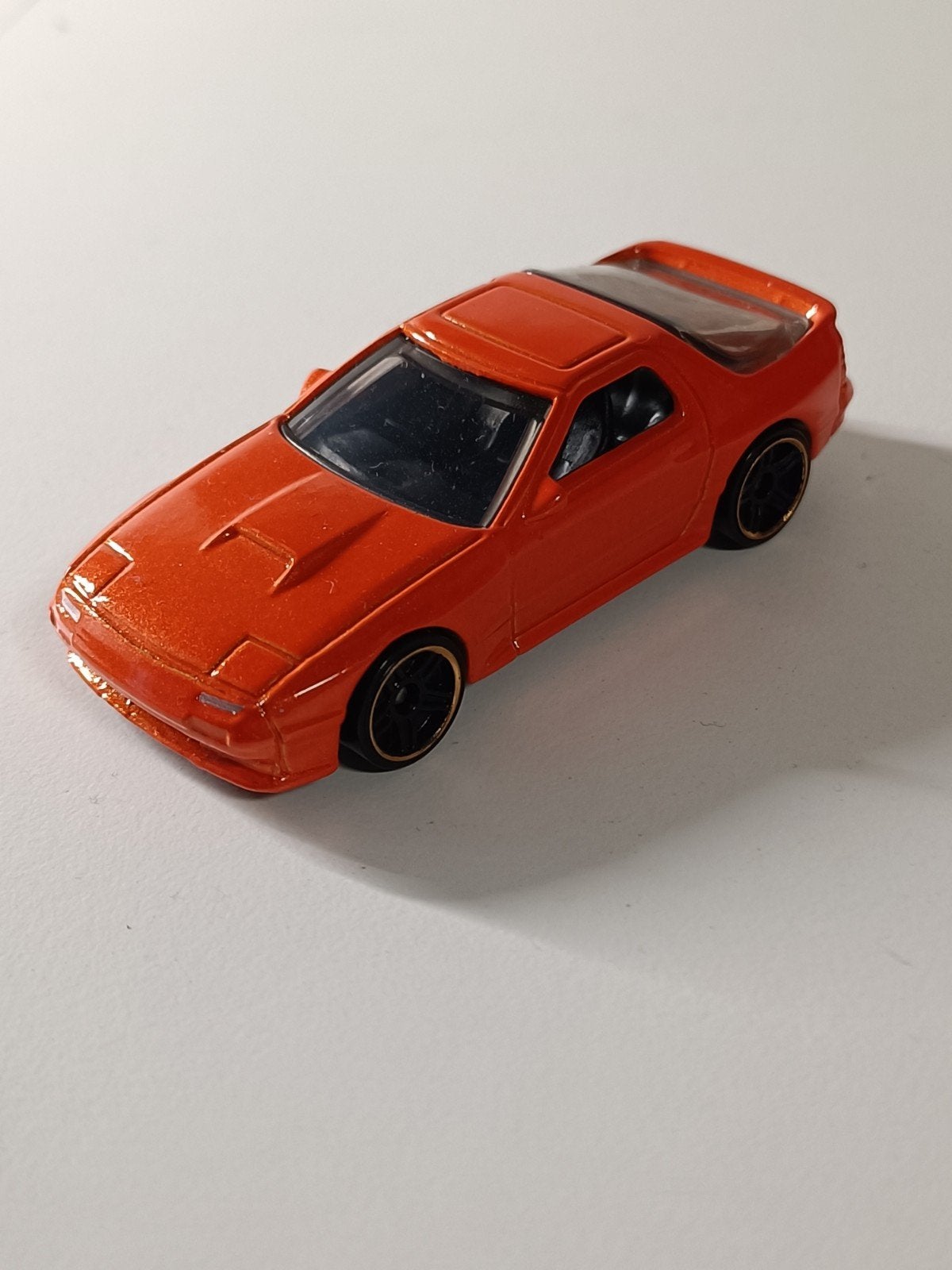 Hot Wheels Mazda RX-7 FC3S Oranje, Ophalen of Verzenden, Zo goed als nieuw, Overige typen