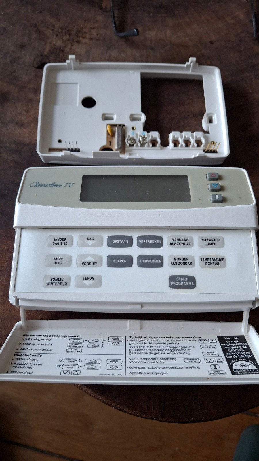 Honeywell Chronotherm IV progammeerbare thermostaat, Ophalen of Verzenden, Gebruikt